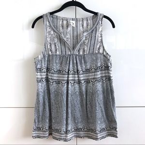 Like New Anthropologie Akemi + Kin Mixed Media Top